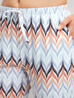 Pyjamahose mit Bündchen