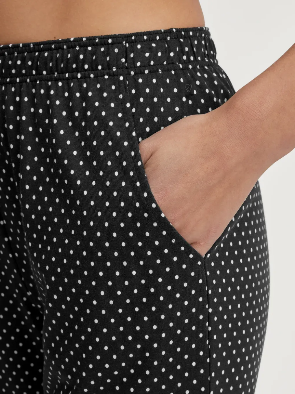Pyjamahose mit Bündchen