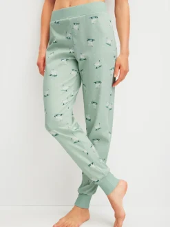 Pyjamahose mit Bündchen