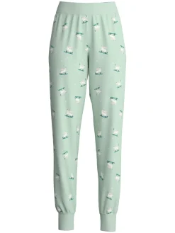 Pyjamahose mit Bündchen
