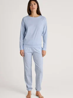 Pyjamahose mit Bündchen