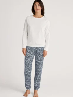 Pyjamahose mit Bündchen