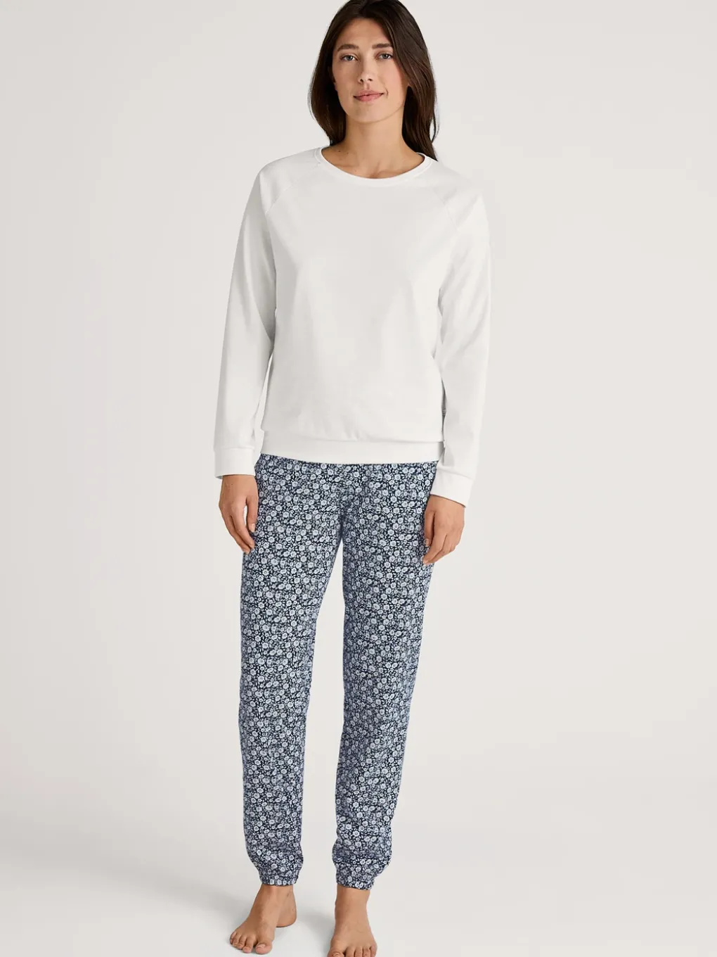 Pyjamahose mit Bündchen