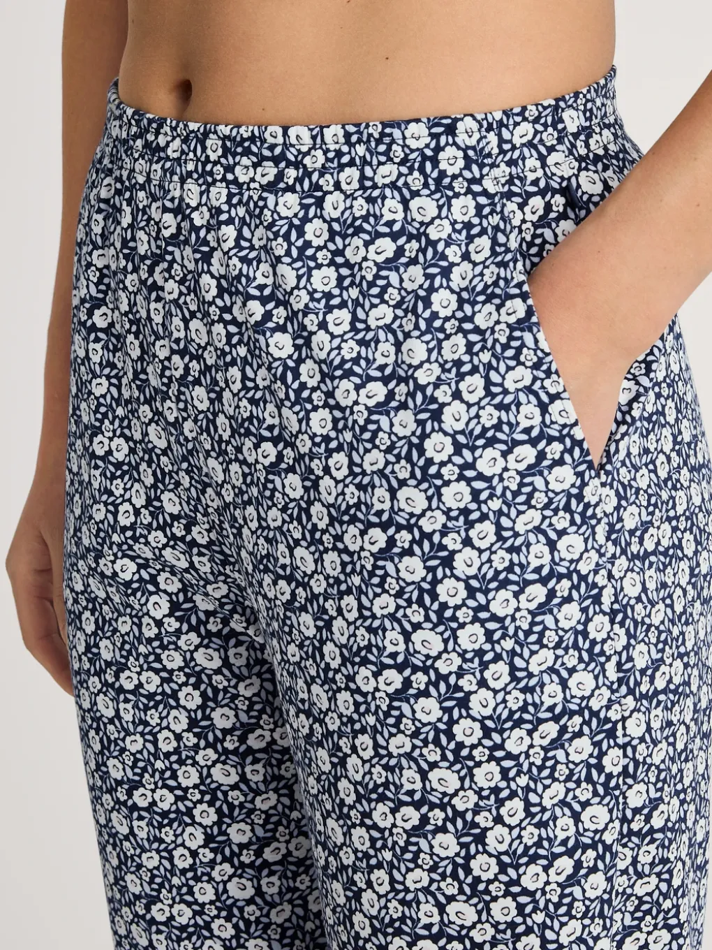 Pyjamahose mit Bündchen