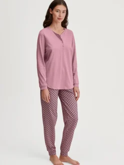 Pyjamahose mit Bündchen