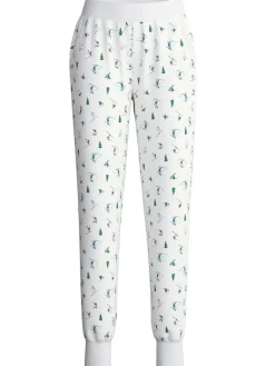 Pyjamahose mit Bündchen