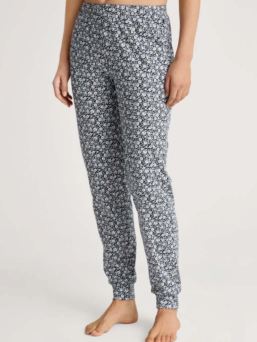 Pyjamahose mit Bündchen