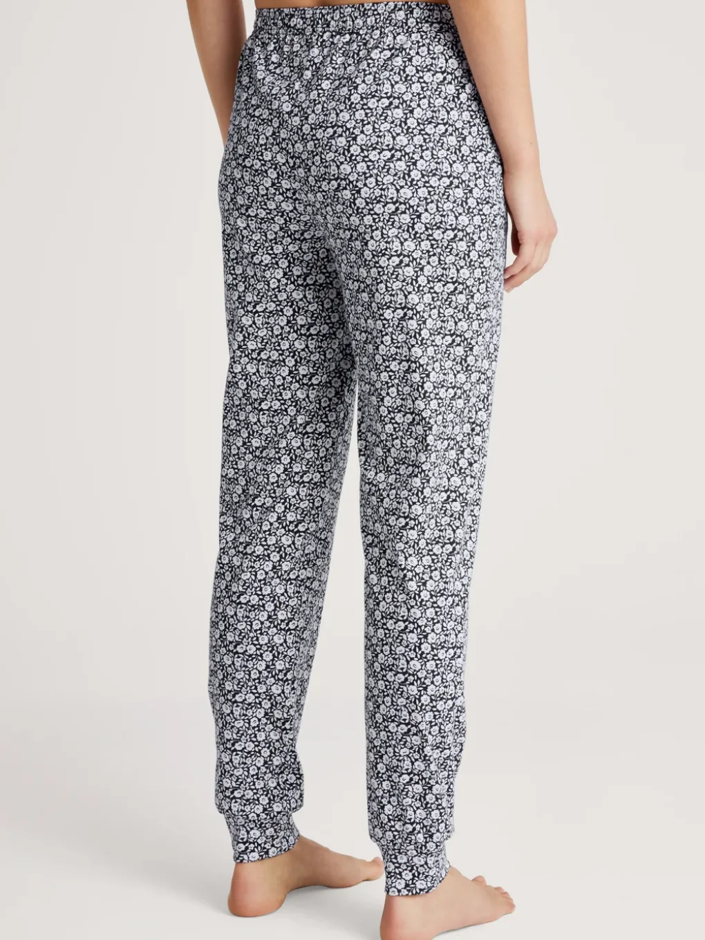 Pyjamahose mit Bündchen
