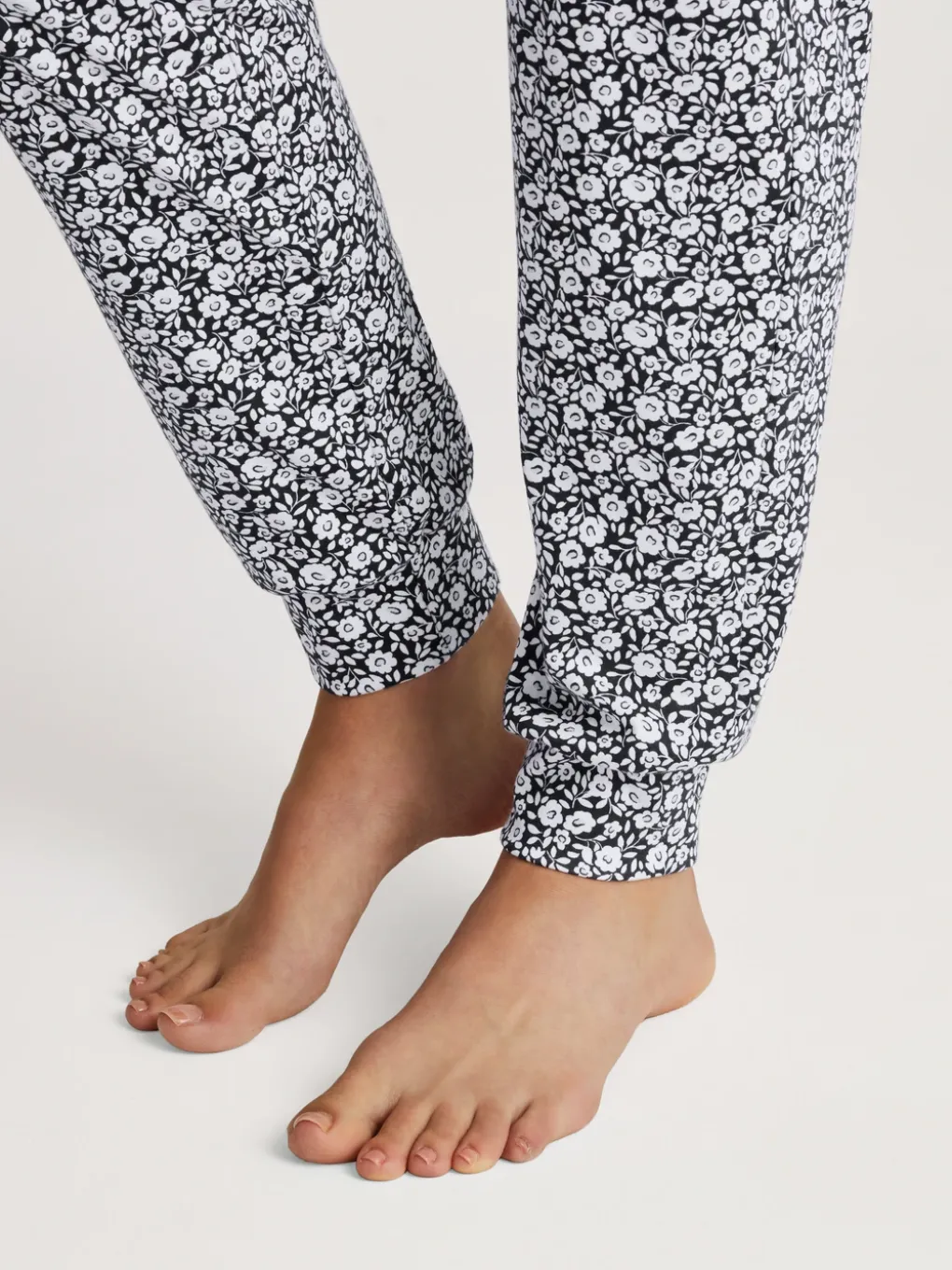 Pyjamahose mit Bündchen