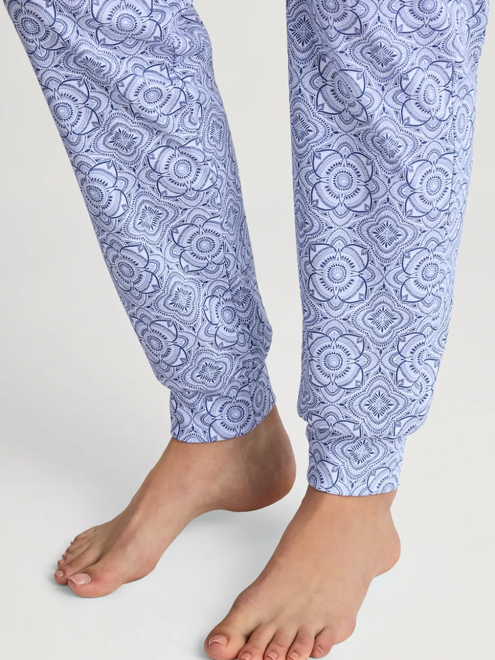 Pyjamahose mit Bündchen