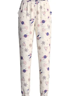 Pyjamahose mit Bündchen