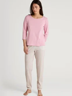 Pyjamahose mit Bündchen