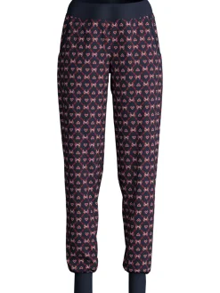 Pyjamahose mit Bündchen und Seitentaschen