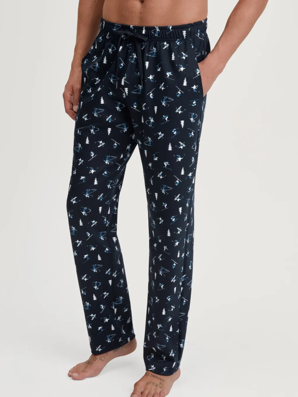 Pyjamahose mit Seitentaschen
