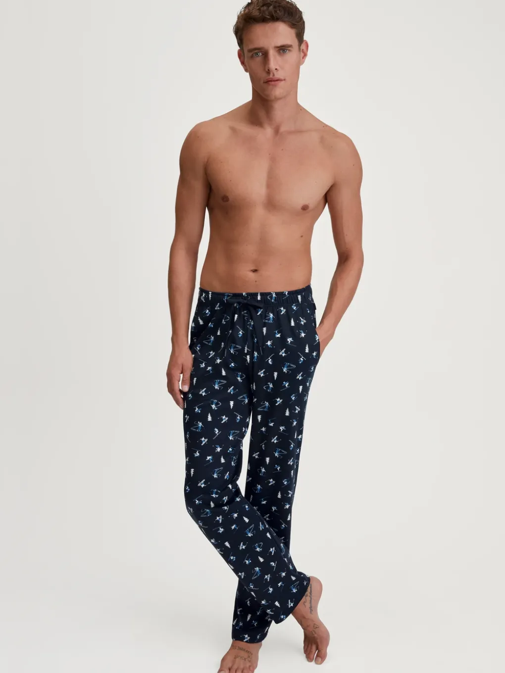 Pyjamahose mit Seitentaschen