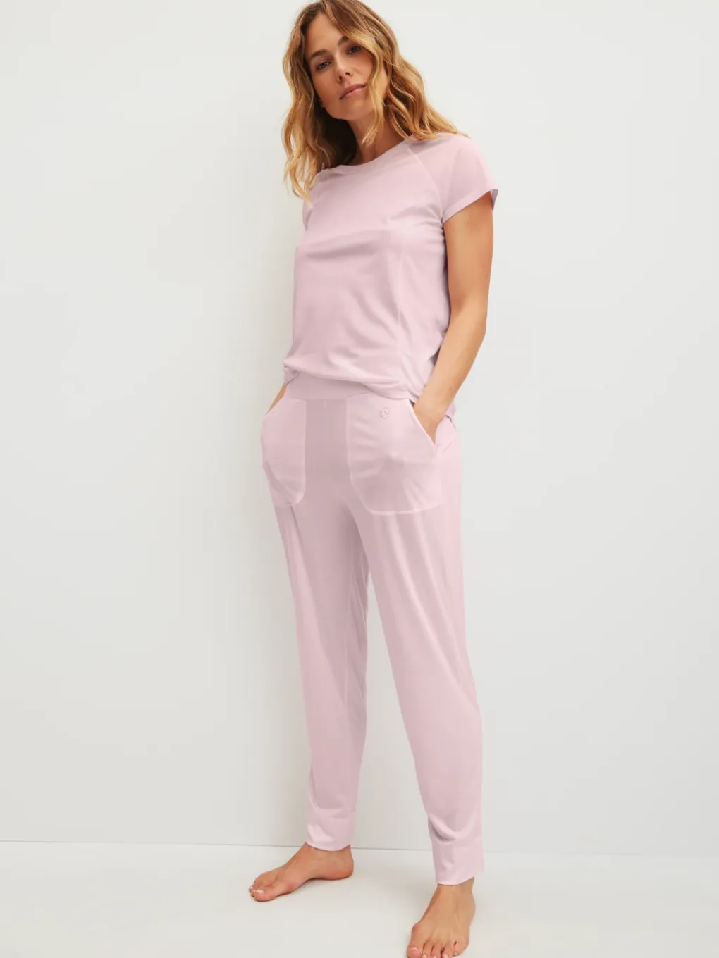 Pyjamahose mit Seitentaschen