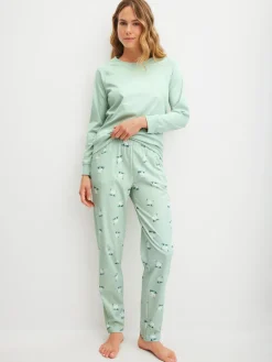 Pyjamahose mit Seitentaschen