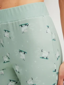 Pyjamahose mit Seitentaschen