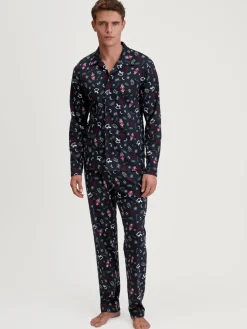 Pyjama mit Knöpfen