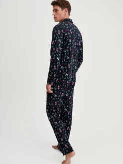 Pyjama mit Knöpfen