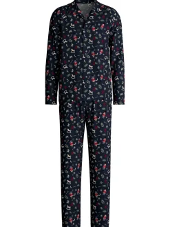 Pyjama mit Knöpfen
