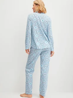 Pyjama mit Knöpfen