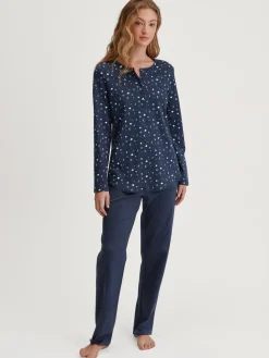 Pyjama mit Knöpfen