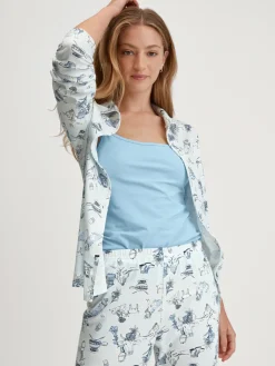 Pyjama mit Knöpfen