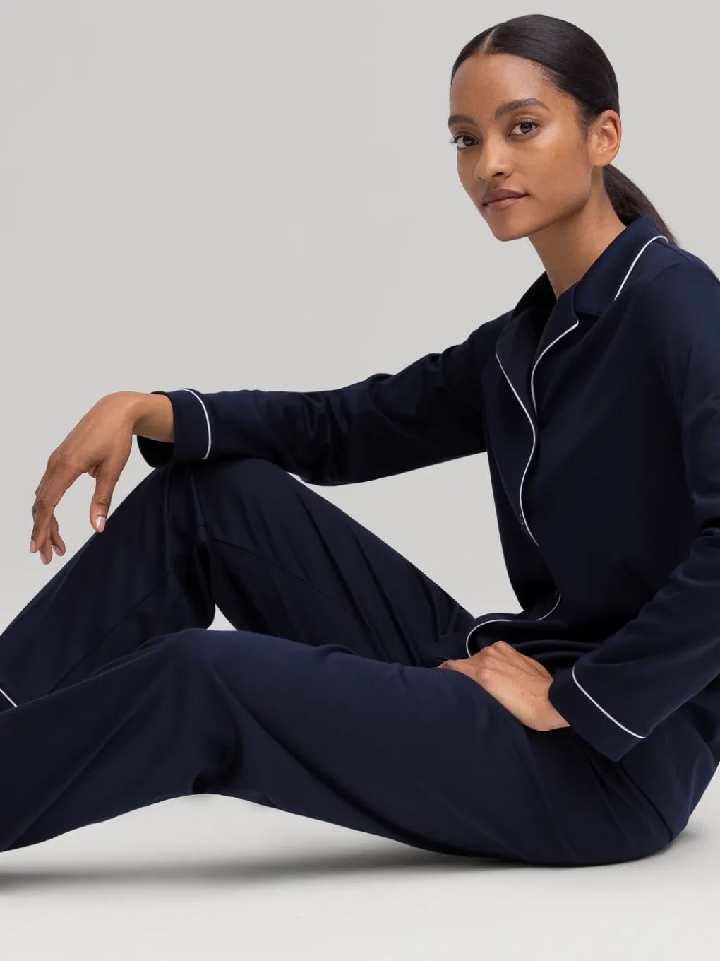 Pyjama mit Knöpfen