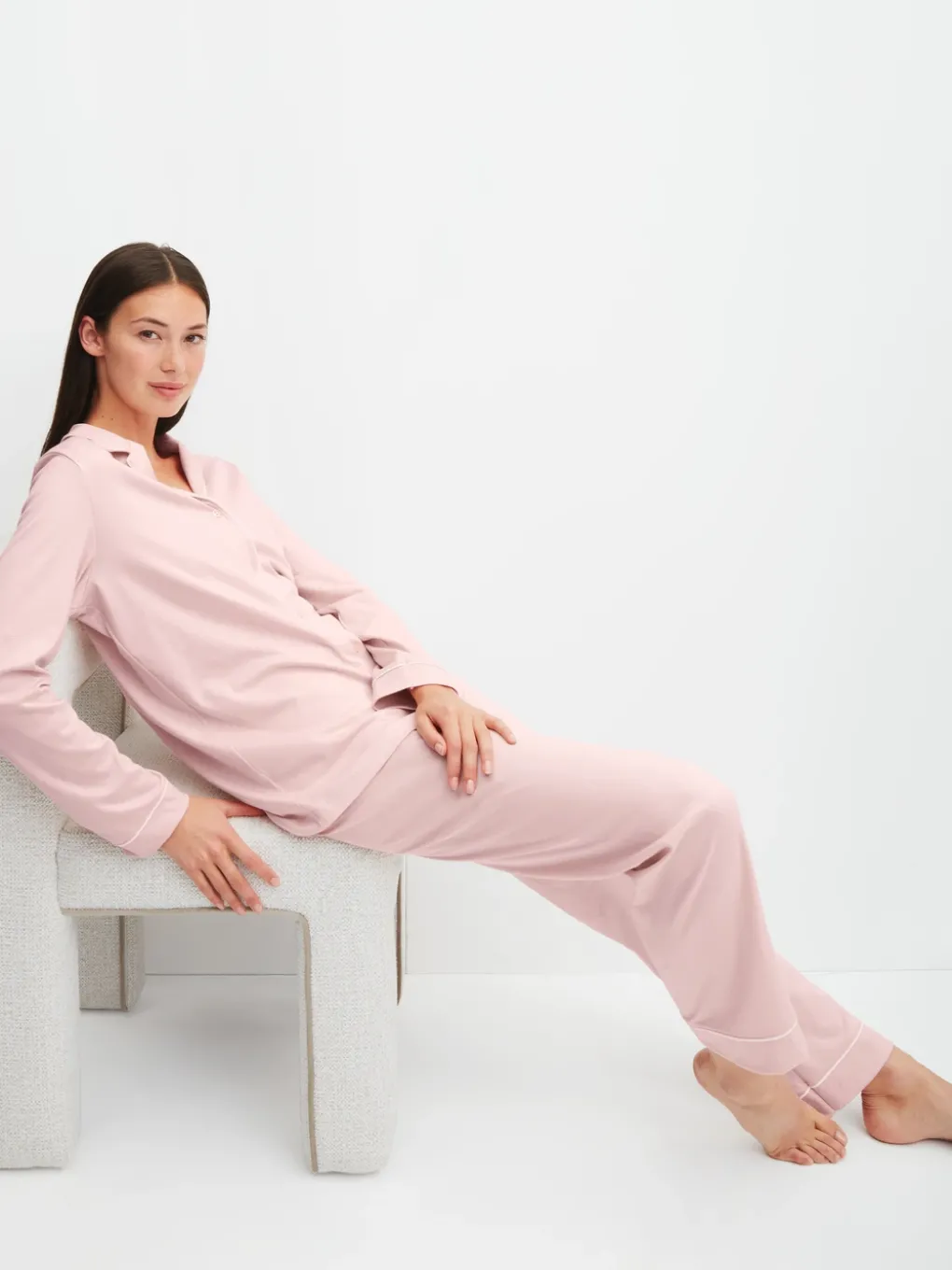 Pyjama mit Knöpfen