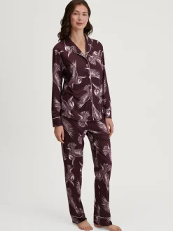 Pyjama mit Knöpfen aus TENCEL™ Modal und Seide