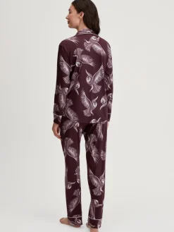 Pyjama mit Knöpfen aus TENCEL™ Modal und Seide