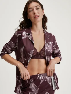 Pyjama mit Knöpfen aus TENCEL™ Modal und Seide