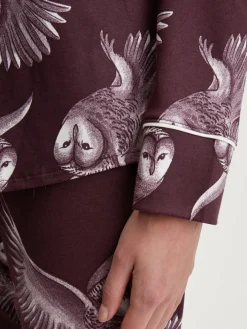 Pyjama mit Knöpfen aus TENCEL™ Modal und Seide