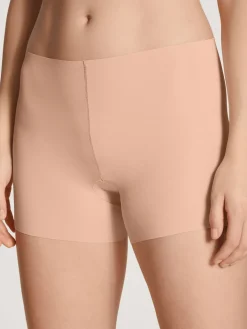 Radlerhose mit saumlosem Beinabschnitt