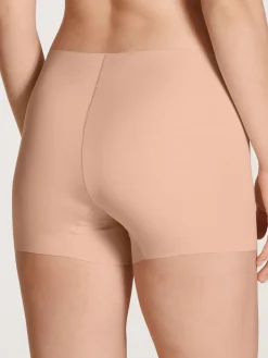 Radlerhose mit saumlosem Beinabschnitt