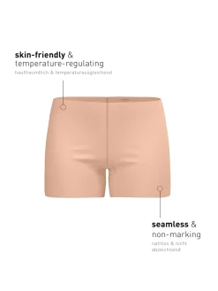Radlerhose mit saumlosem Beinabschnitt