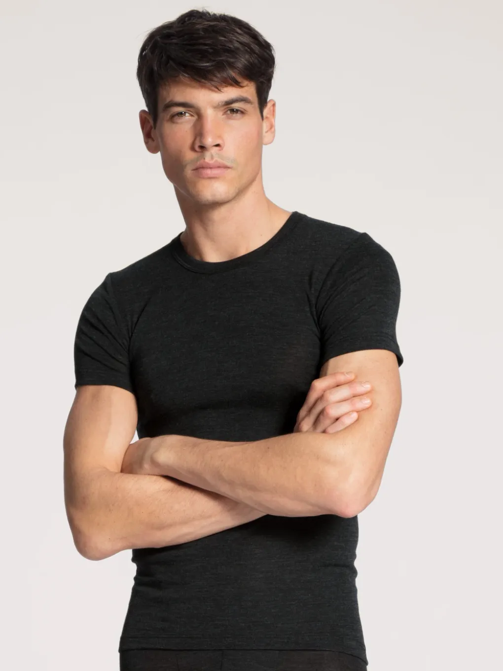 Shirt aus Wolle und Seide