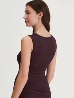 Tank-Top aus Wolle-Seide