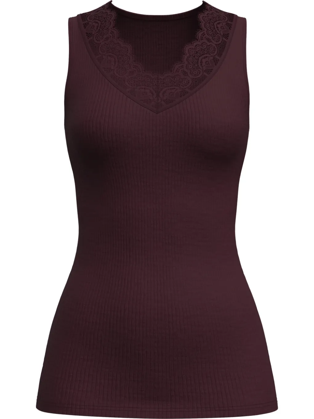 Tank-Top aus Wolle-Seide