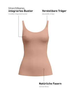 Tank-Top mit Bustier