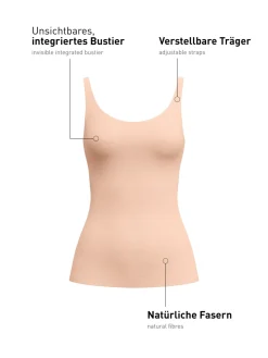 Tank-Top mit Bustier