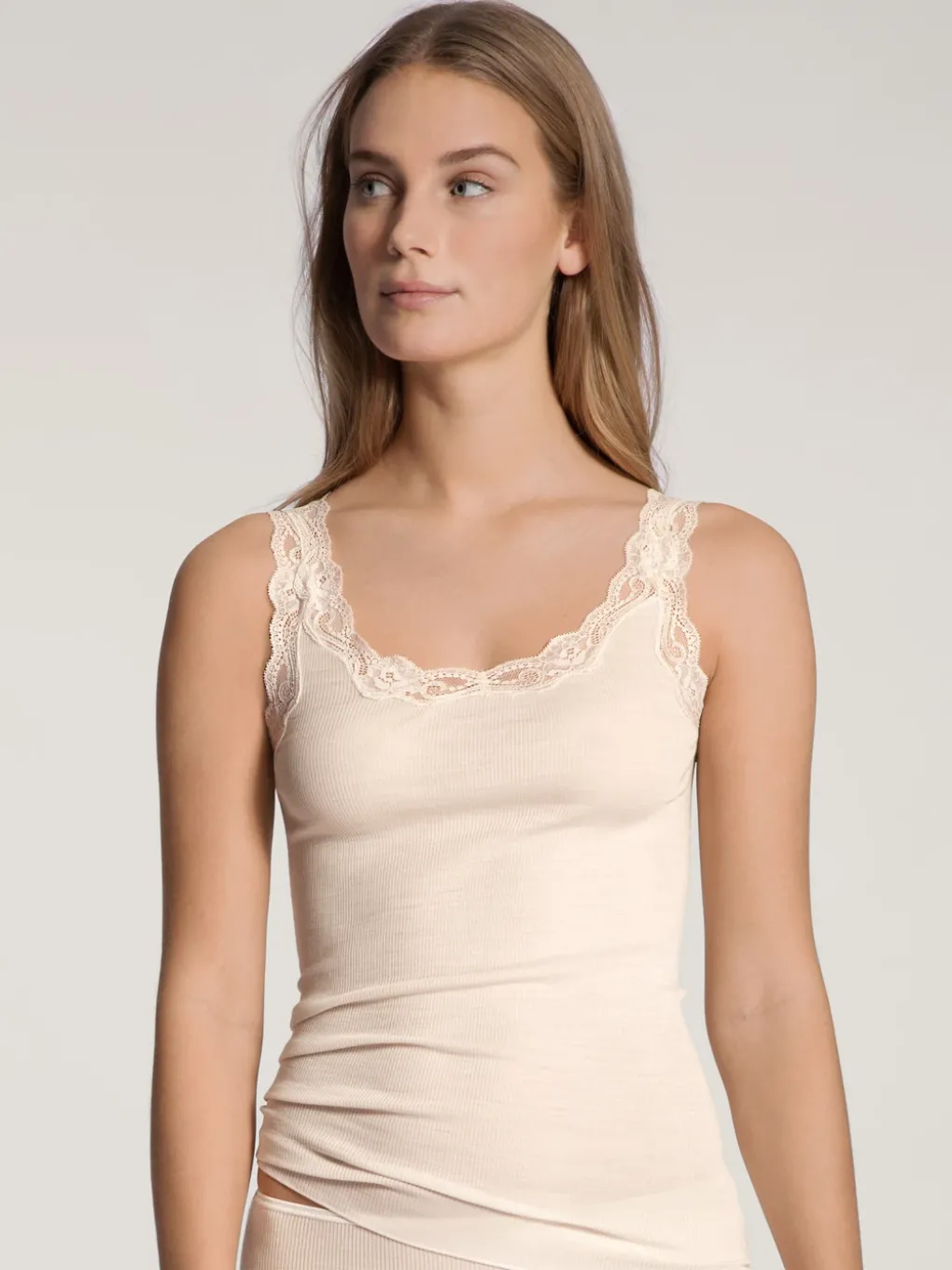 Tank-Top, Wolle & Seide