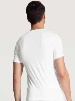 T-Shirt mit V-Neck