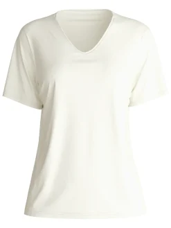 T-shirt mit V-Neck