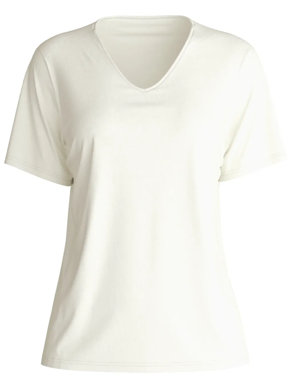 T-shirt mit V-Neck