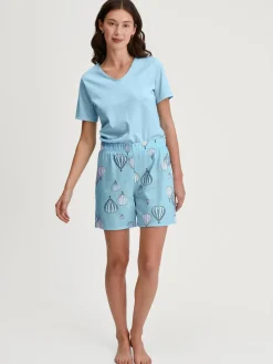 T-shirt mit V-Neck